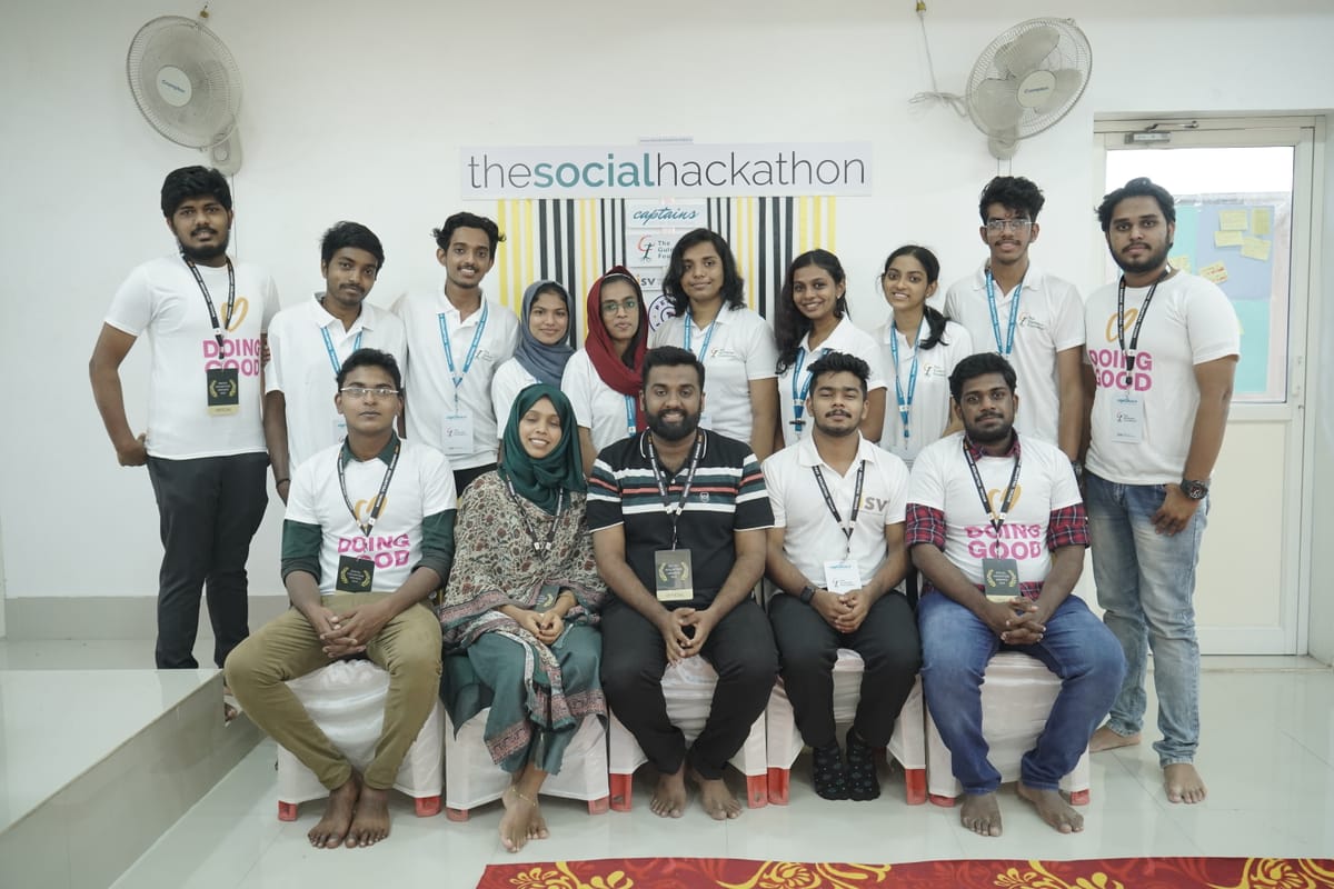 19 volunteers empowered to develop 9 impactful social initiatives within 24 hours to tackle community challenges