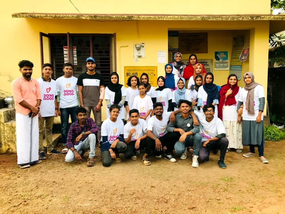 25 volunteers utilised their skills to foster a better learning environment for 25 school students in Malappuram.