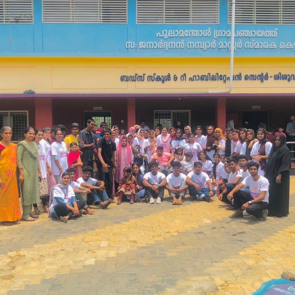 60 volunteers crafted a day to spread smiles among 60 differently-abled students in Malappuram