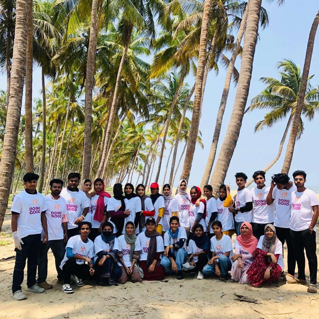 45 volunteers responsibly collected and disposed of 450 kg of non-biodegradable waste in Malappuram