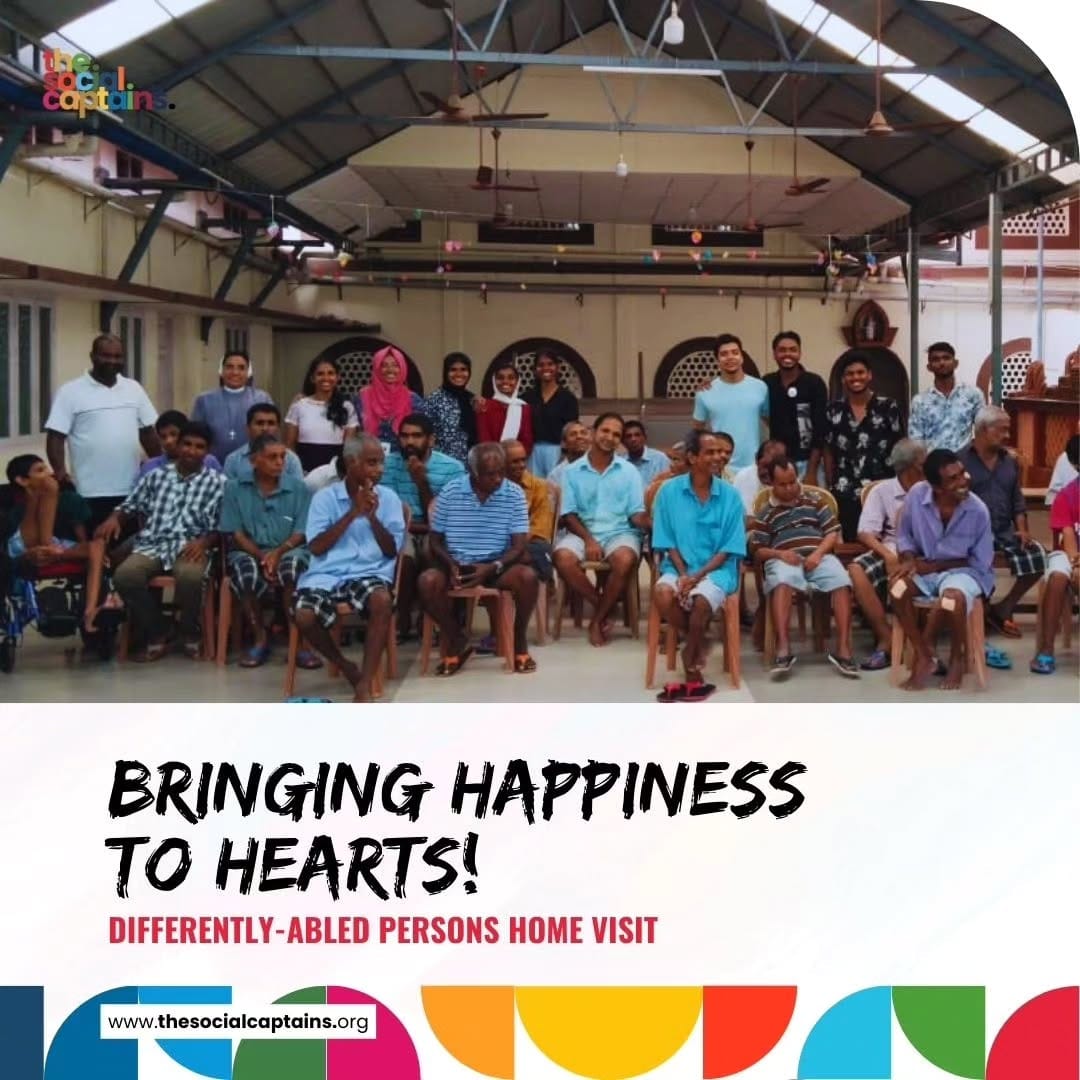 12 volunteers crafted a day to spread smiles among 30 senior citizens in Ernakulam