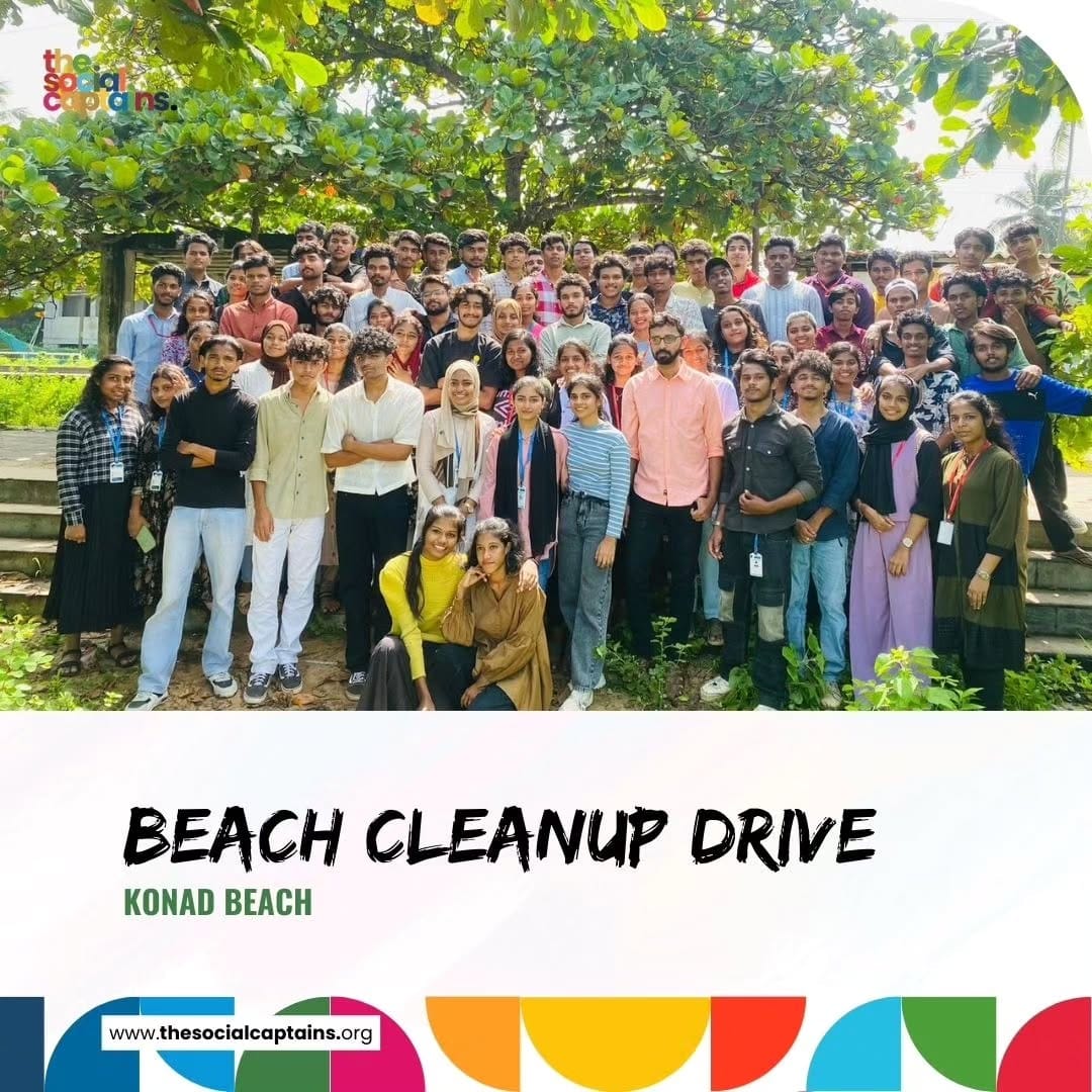 100 volunteers responsibly collected and disposed of 1000 kg of non-biodegradable waste in Kozhikode