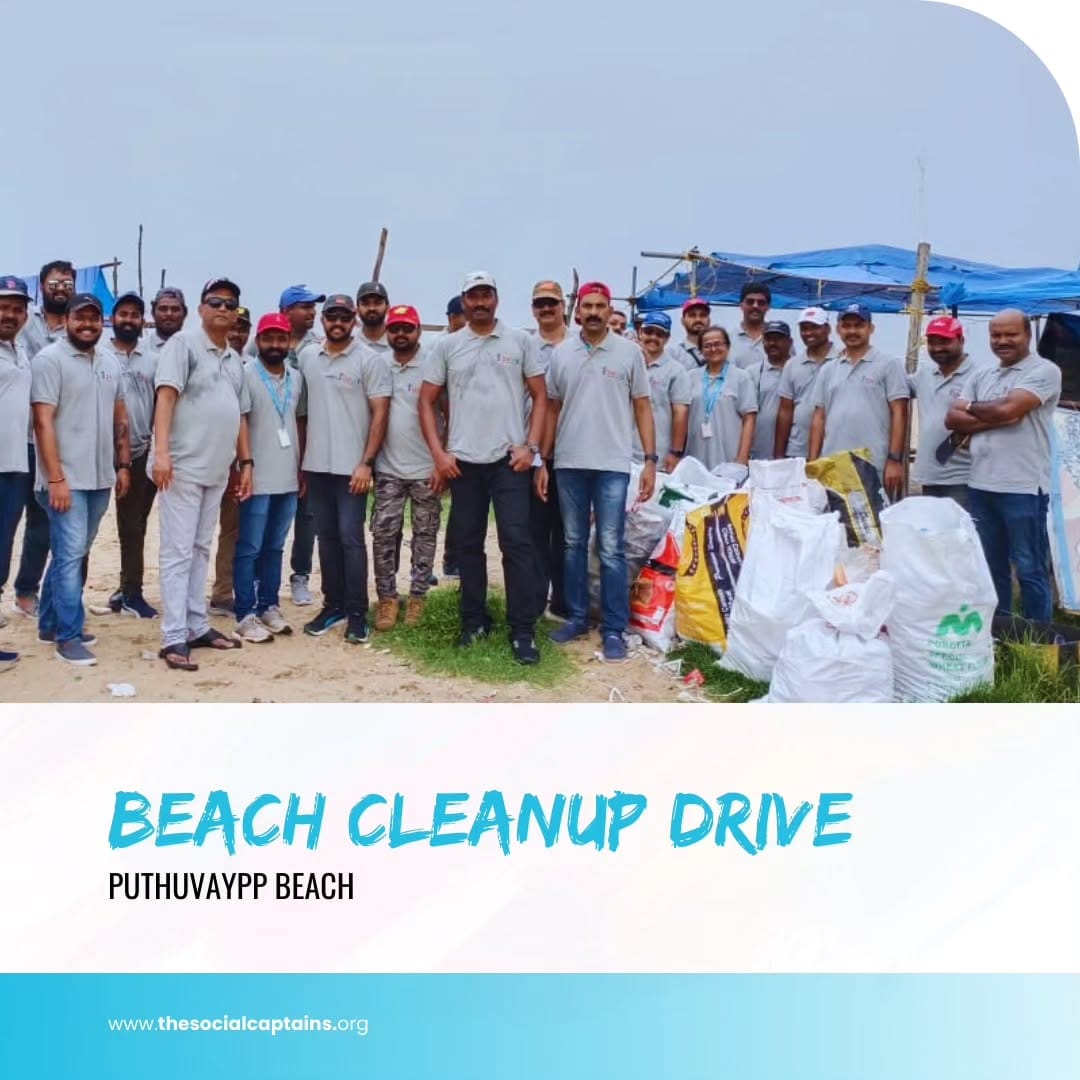 40 volunteers responsibly collected and disposed of 250 kg of non-biodegradable waste in Ernakulam