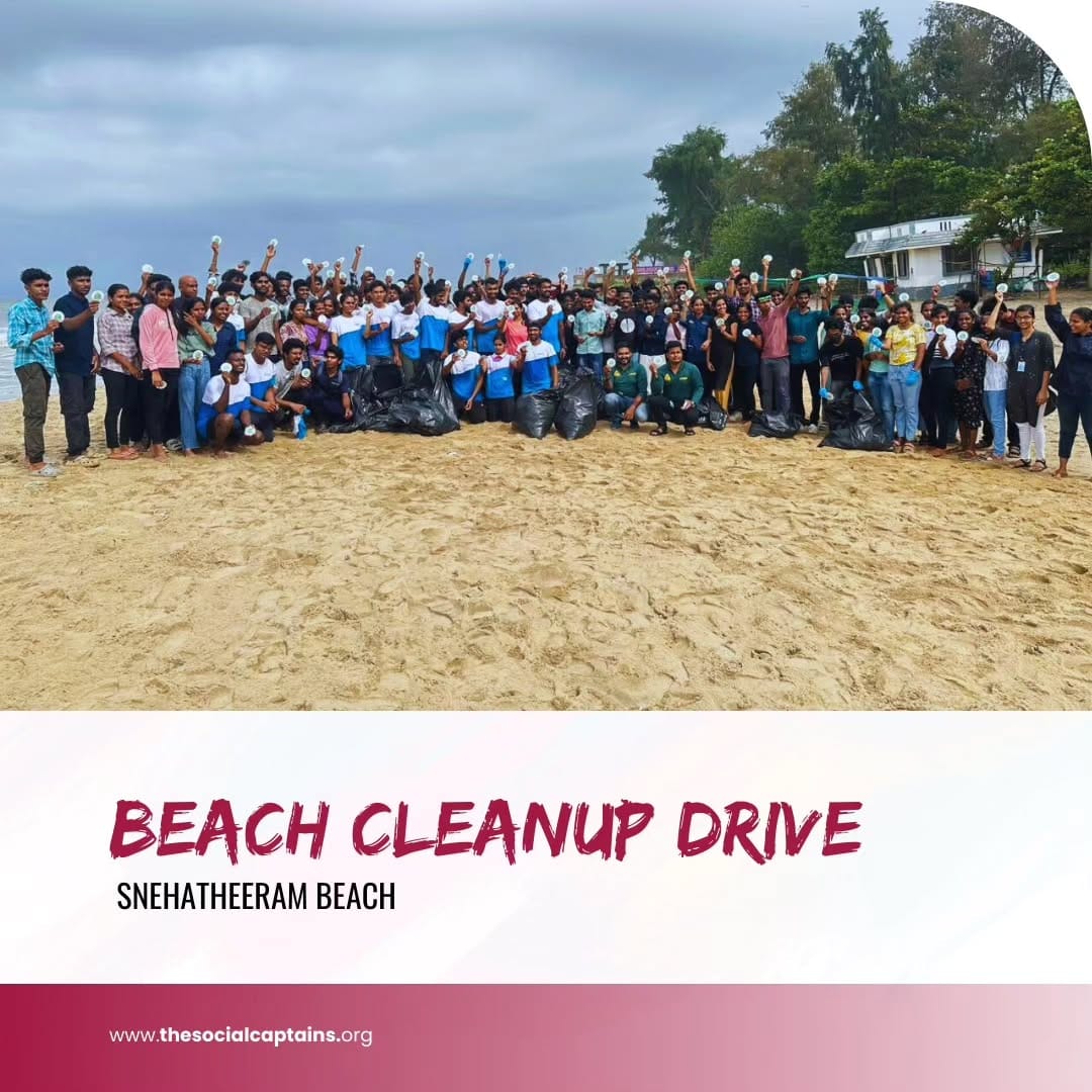 112 volunteers responsibly collected and disposed of 300 kg of non-biodegradable waste in Thrissur