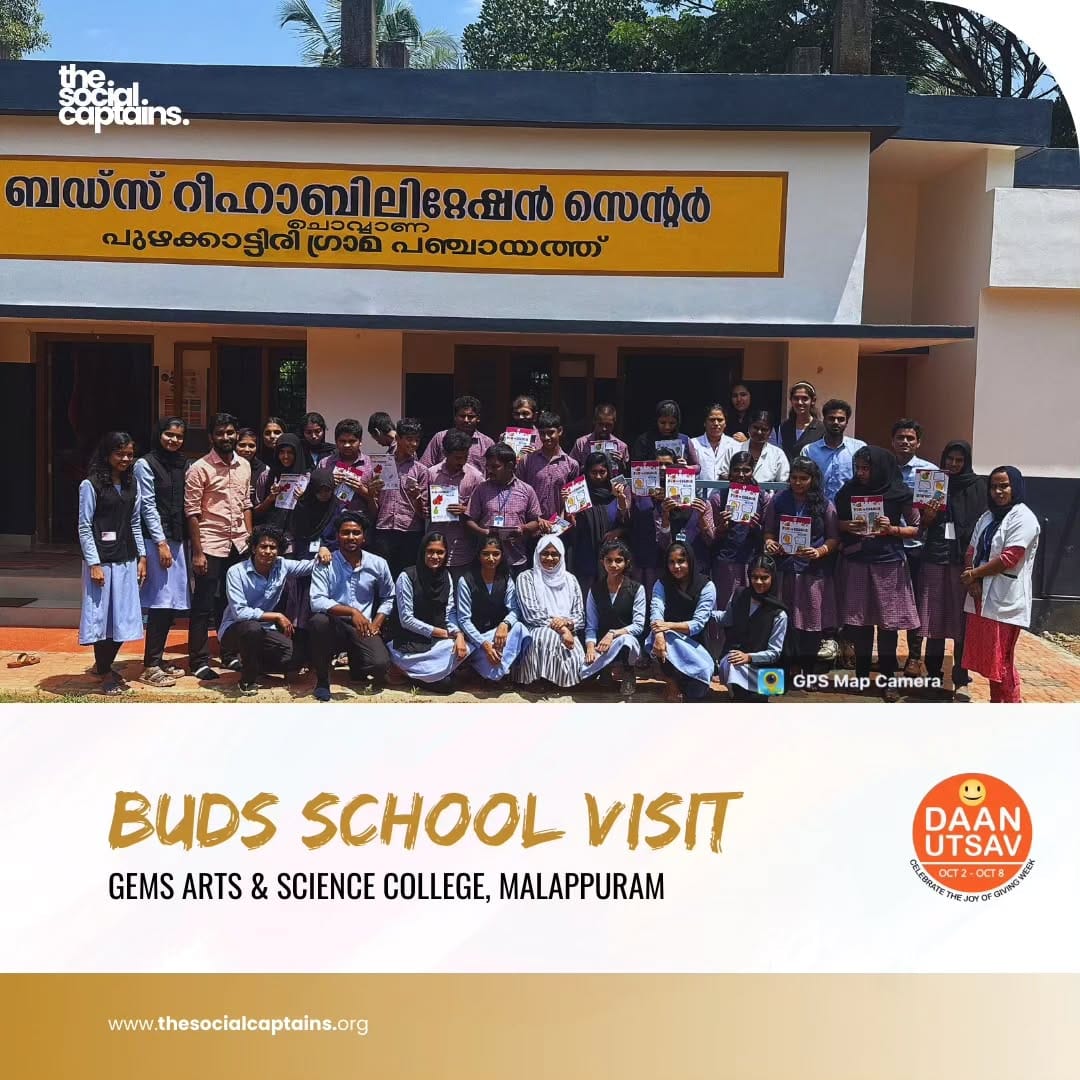 18 volunteers crafted a day to spread smiles among 25 differently-abled students in Malappuram