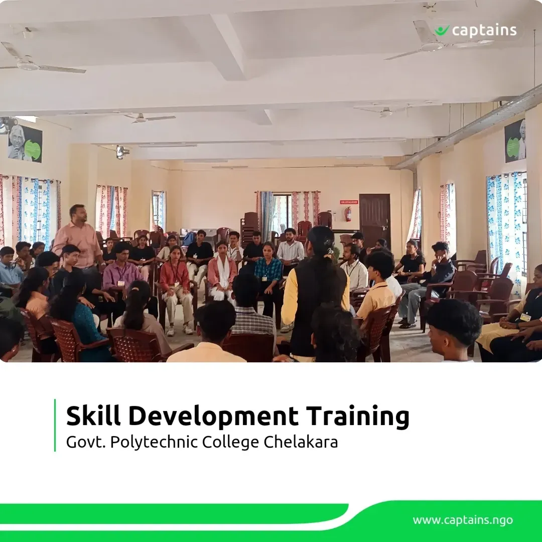 143 students of Govt. Polytechnic Chelakara were trained in soft skills to enhance their job readiness.
