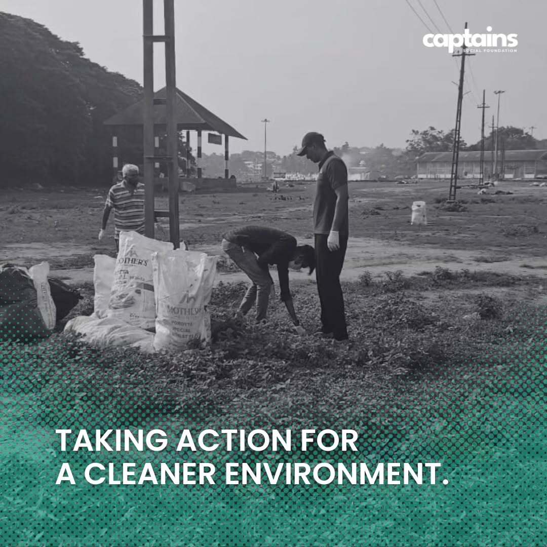 26 volunteers responsibly collected and disposed of 100 kg of non-biodegradable waste in Ernakulam.