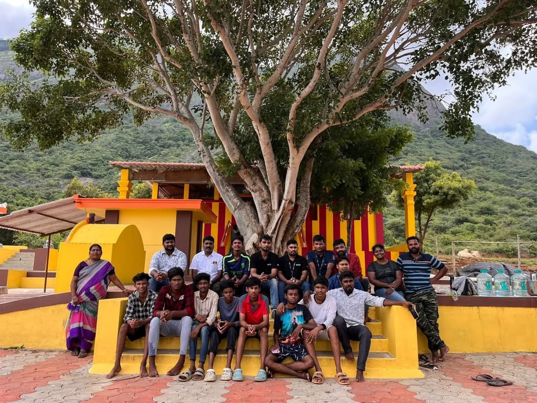 35 employees of IBM planted 125 trees to create a greener environment in Coimbatore.