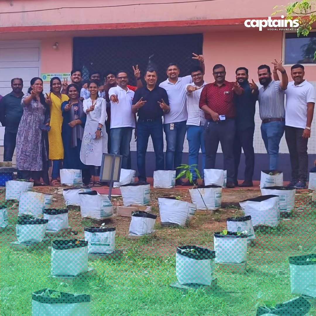 20 volunteers planted 62 vegitable saplings to create climate awareness among 50 school students in Ernakulam.
