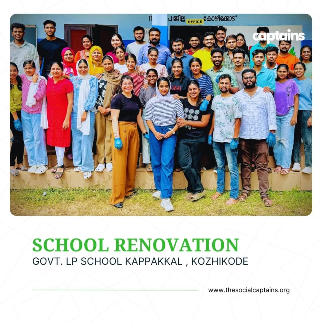 42 volunteers utilised their skills to foster a better learning environment for 116 school students in Kozhikode