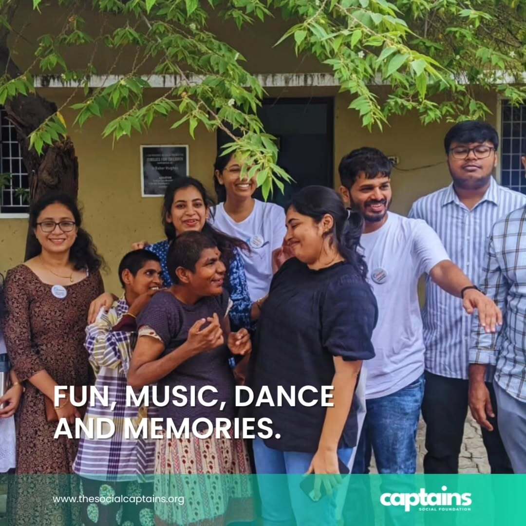 19 volunteers crafted a day to spread smiles among 100 senior citizens in Coimbatore.