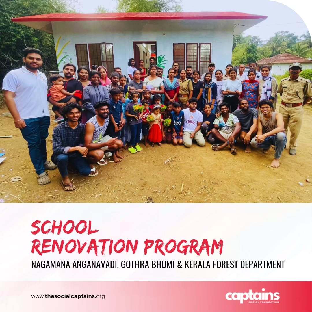 17 volunteers utilised their skills to foster a better learning environment for 15 school students in Wayanad