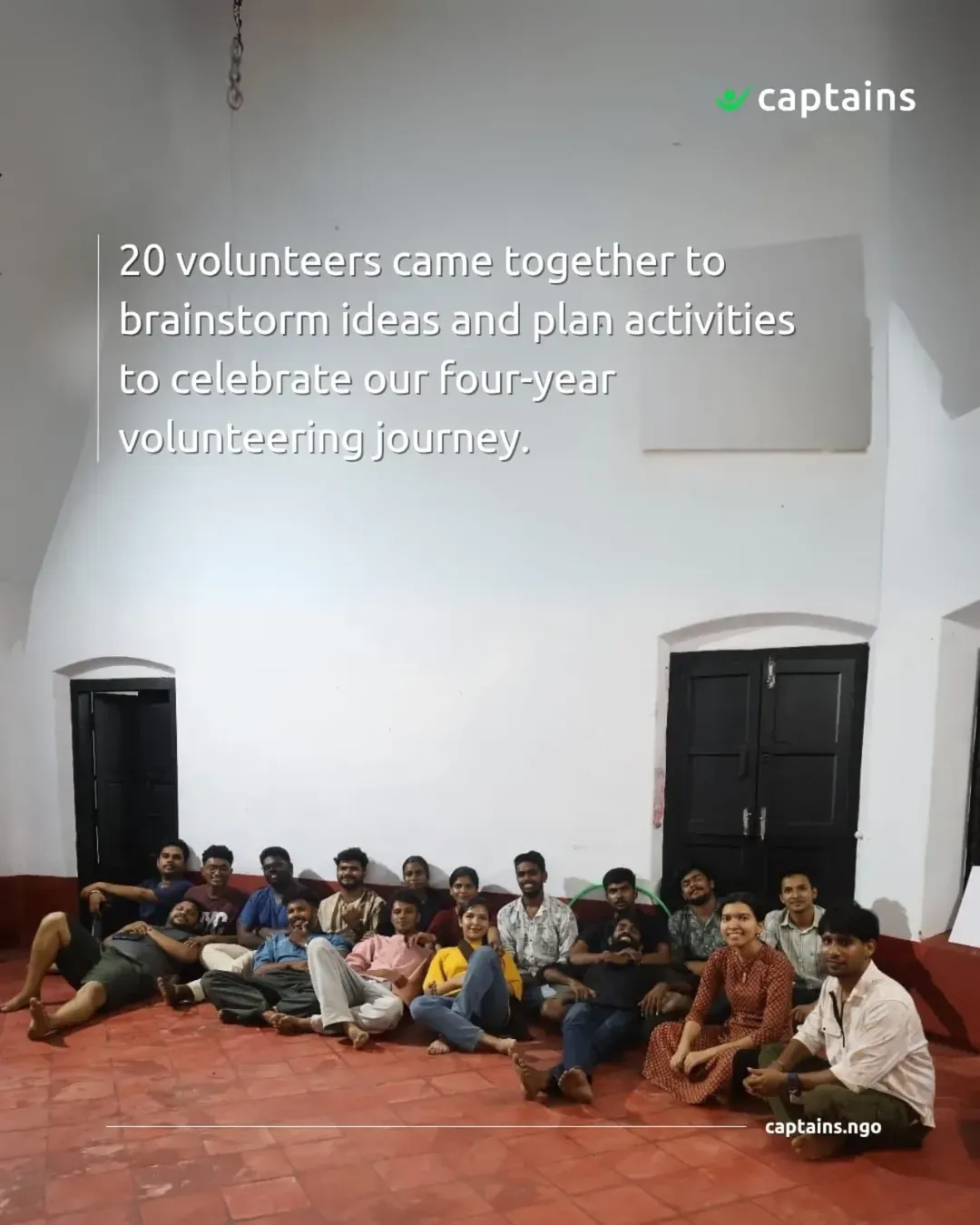 20 volunteers engaged in meaningful discussions to initiate community actions in Ernakulam.