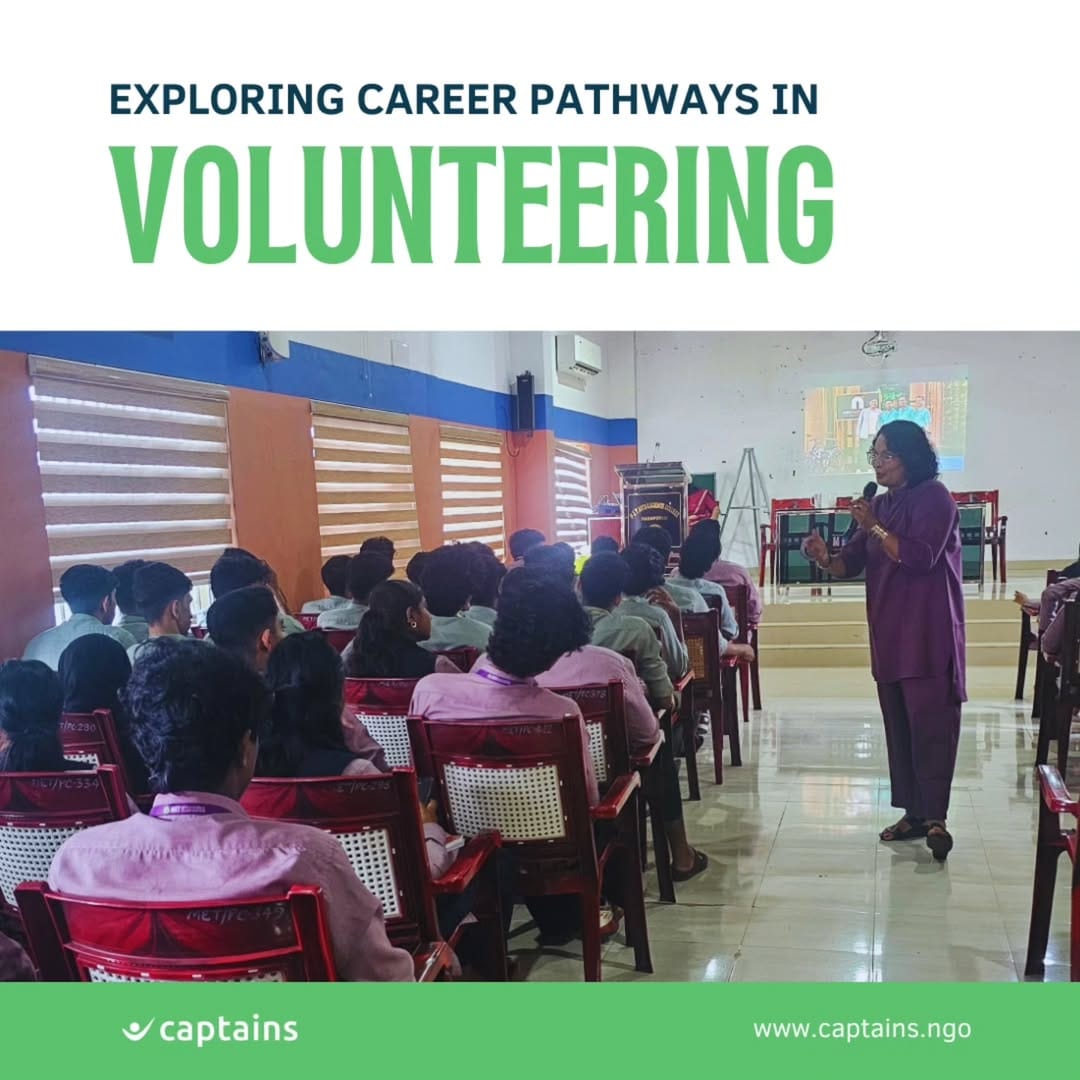 95 students of MET Arts & Science College, Nadapuram were introduced to SBI Youth for India Fellowship and career opportunities in the social sector at Nadapuram, Kerala.