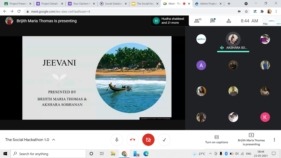 5 volunteers empowered to develop 5 impactful social initiatives within 24 hours to tackle community challenges