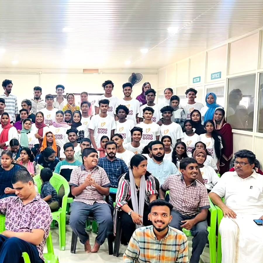 50 volunteers crafted a day to spread smiles among 30 differently-abled students in Malappuram