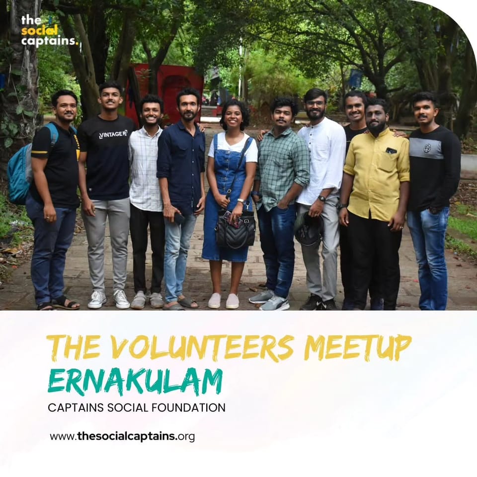 11 volunteers engaged in meaningful storytelling to initiate community actions in Ernakulam
