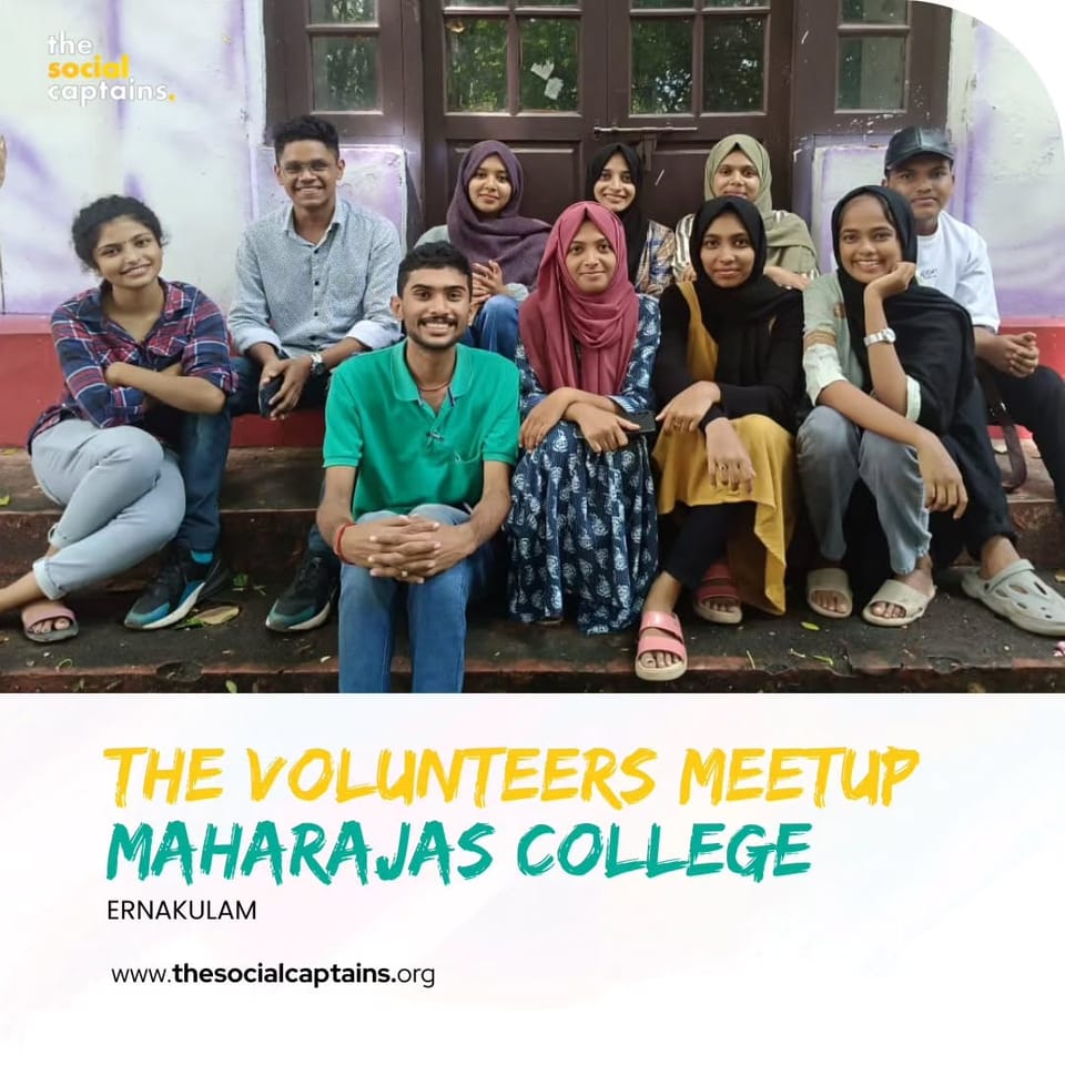 11 volunteers engaged in meaningful storytelling to initiate community actions in Ernakulam