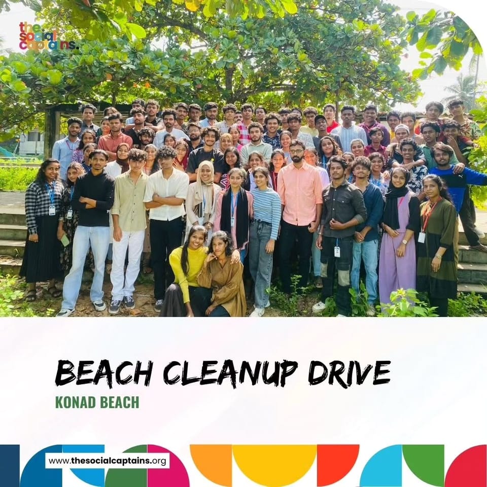 100 volunteers responsibly collected and disposed of 1000 kg of non-biodegradable waste in Kozhikode