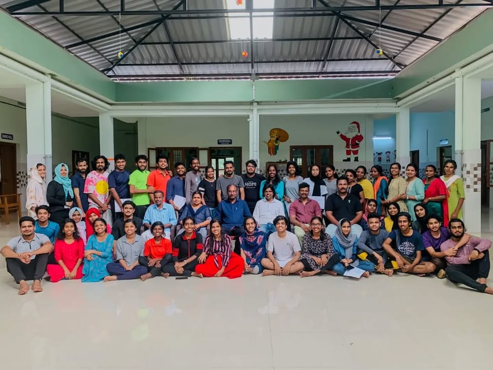 50 volunteers utilised their skills to foster a better learning environment for 50 differently-abled students in Kasaragod.