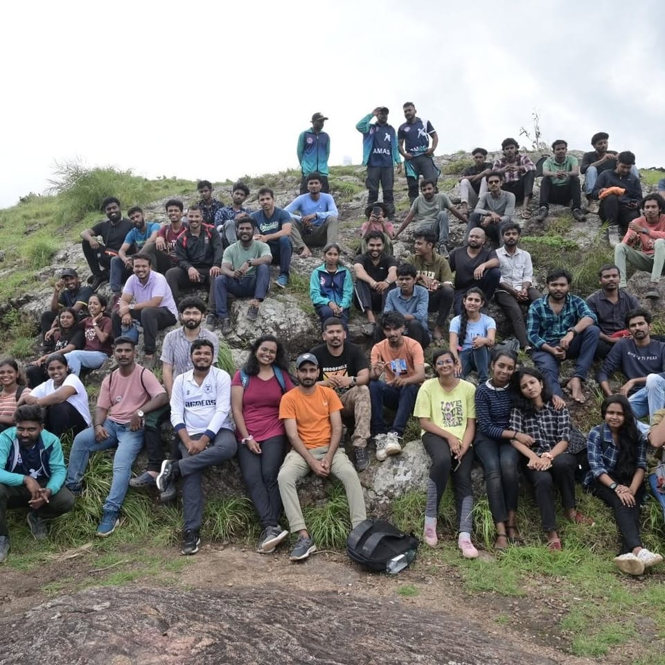 57 volunteers trekked to disperse 3200 seedballs to create a greener environment in Trivandrum.