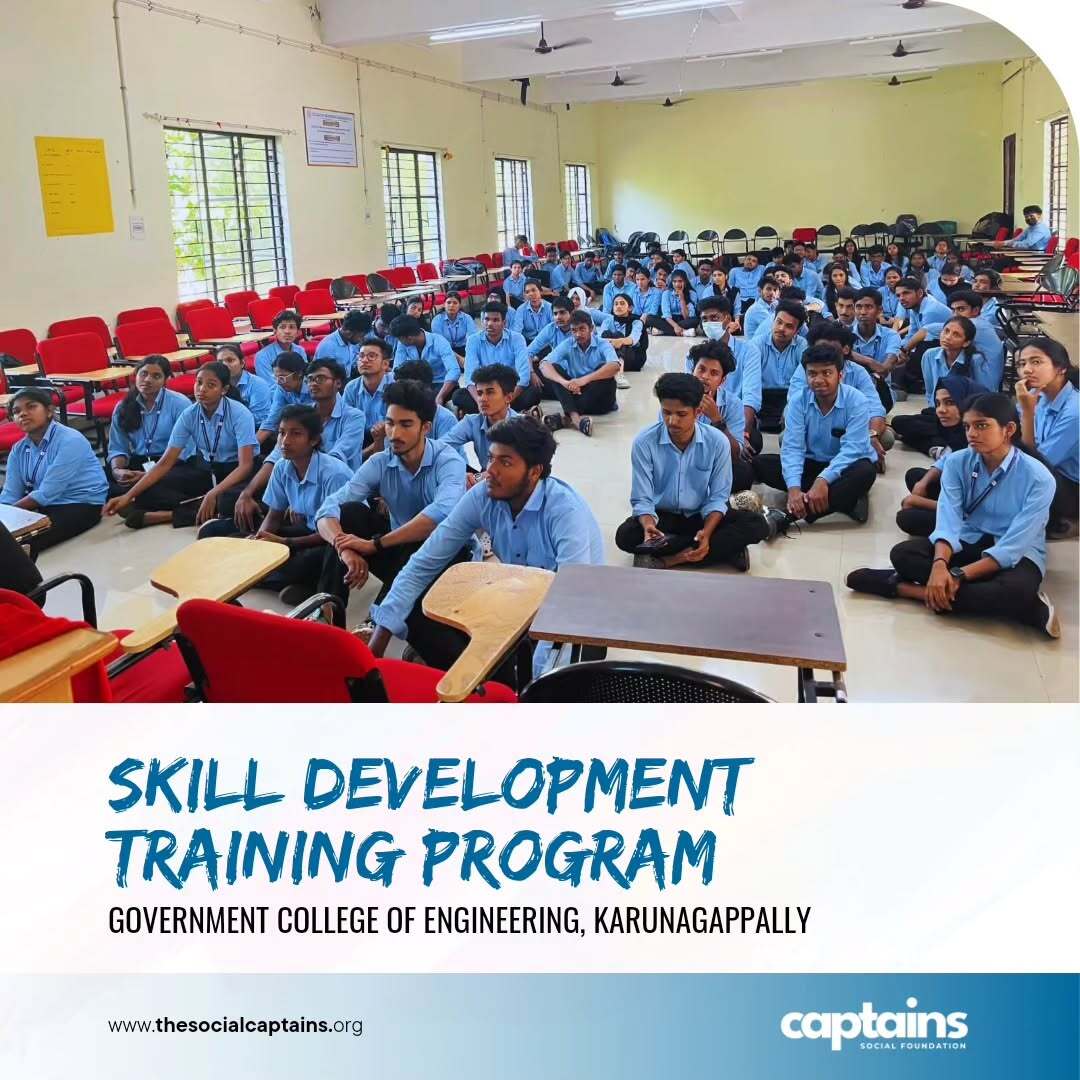 145 students of Government College of Engineering, Karunagappally were trained in soft skills to enhance their job readiness.