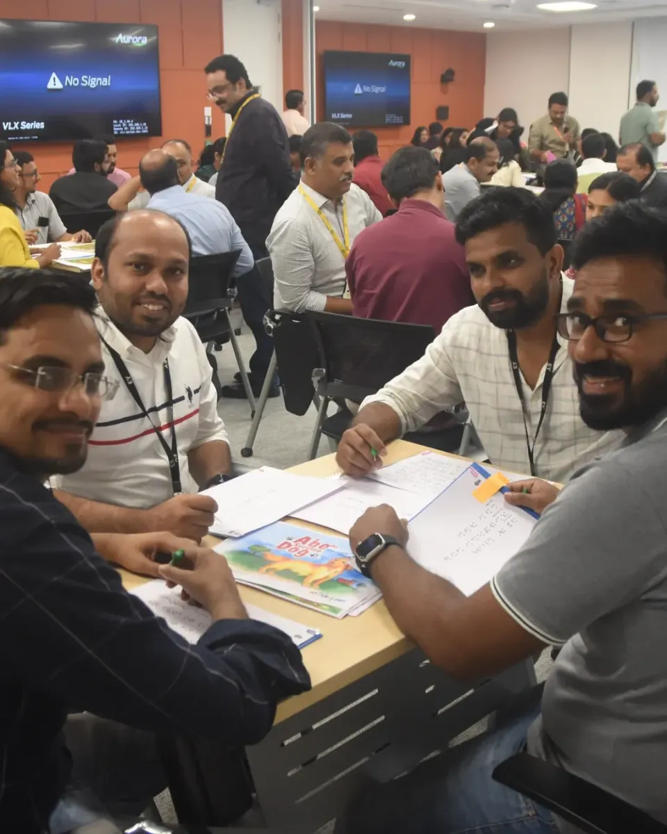 126 Employees of EY created 37 Braille StoryBook distribute to blind Students in Ernakulam