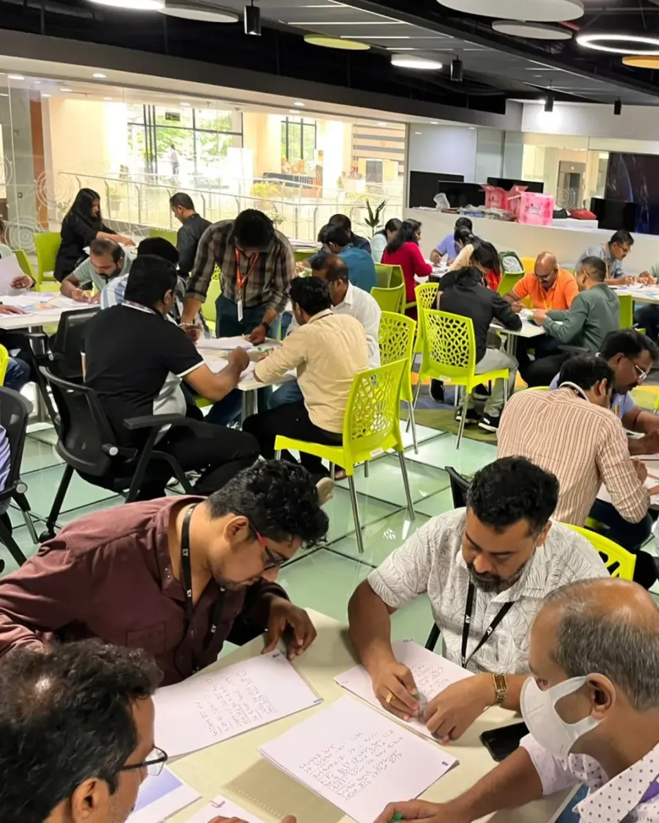 120 Employees of EY created 30 Braille StoryBook distribute to blind Students in Trivandram