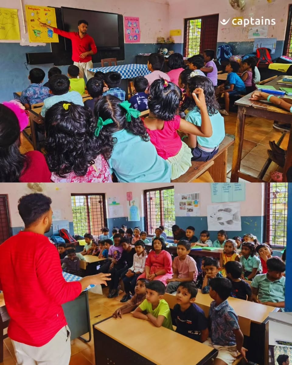 1 volunteer created hygiene and waste-segregation awareness for 63 students at Agasthycode LPS, Anchal, Kollam, led by M. Afsal Mohammed.