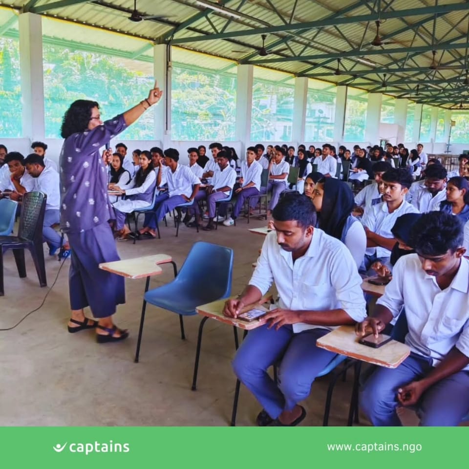 130 students of College of Applied Science, Thamarassery were introduced to SBI Youth for India Fellowship and career opportunities in the social sector at Thamarassery.